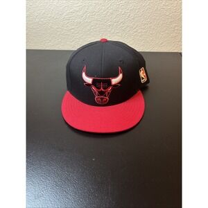 Mitchell & Ness Hardwood Classics Chicago Bulls Fitted Hat 7 5/8